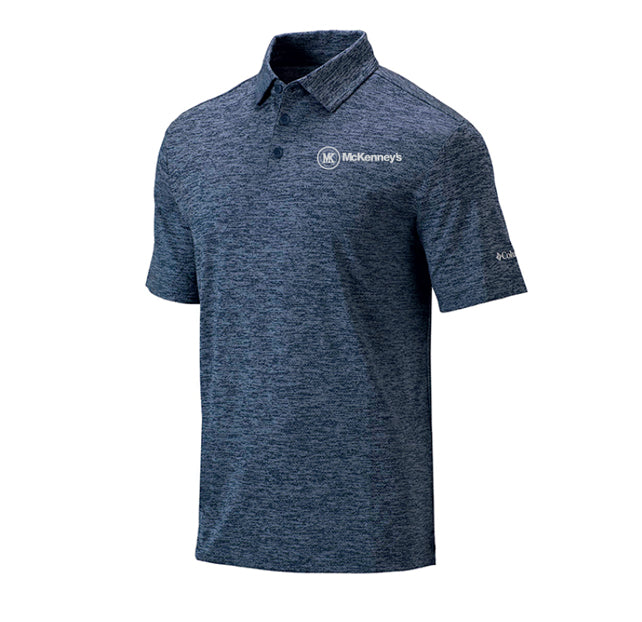 Columbia Heather Omni-Wick Final Round Polo