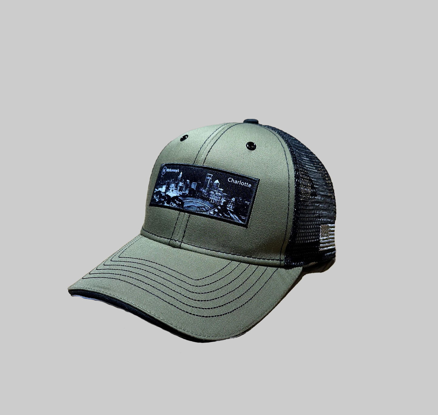 Charlotte Skyline Patch Cap