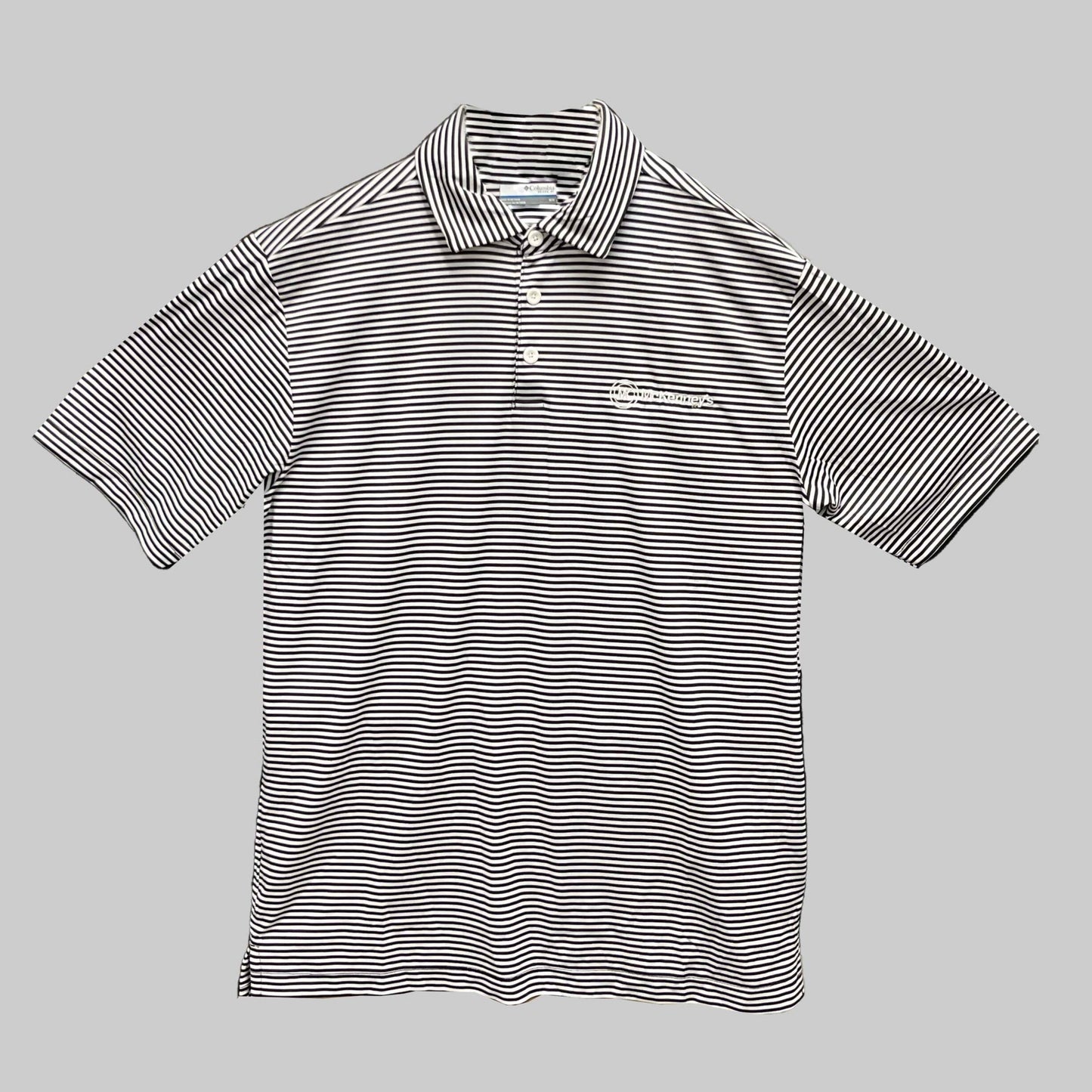 Columbia Striped Club Invite Polo
