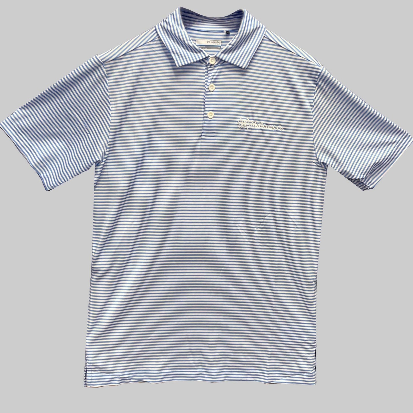 Columbia Striped Club Invite Polo