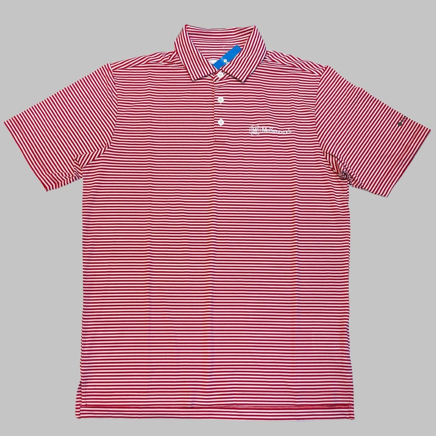 Columbia Striped Club Invite Polo