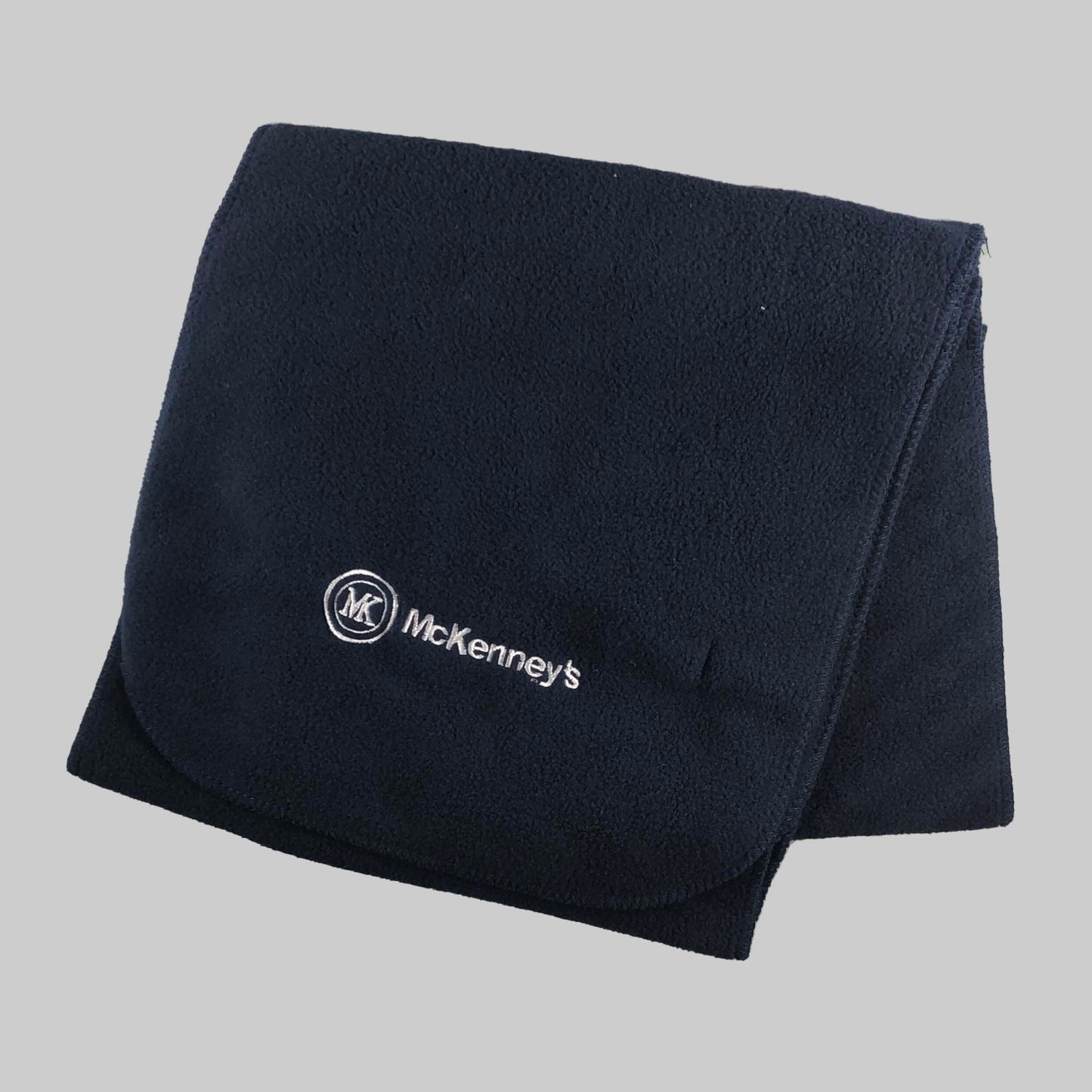 Fleece Navy Scarf