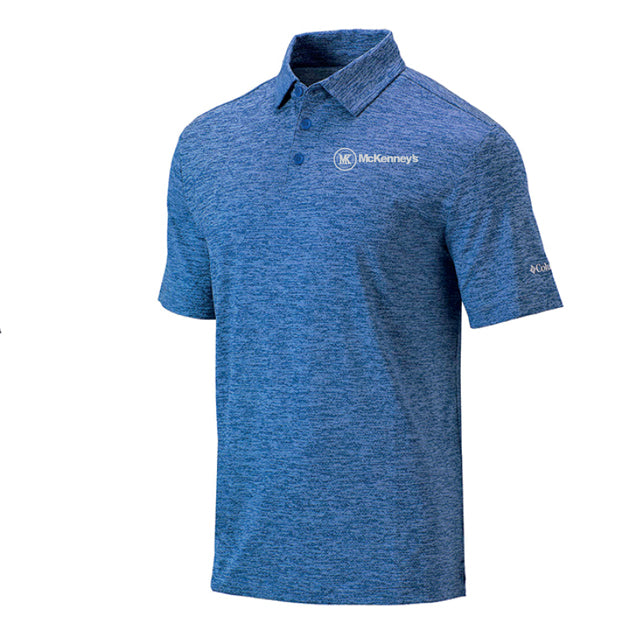 Columbia Heather Omni-Wick Final Round Polo