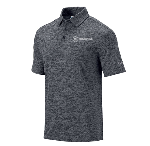 Columbia Heather Omni-Wick Final Round Polo