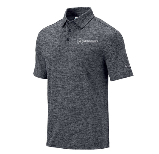 Columbia Heather Omni-Wick Final Round Polo