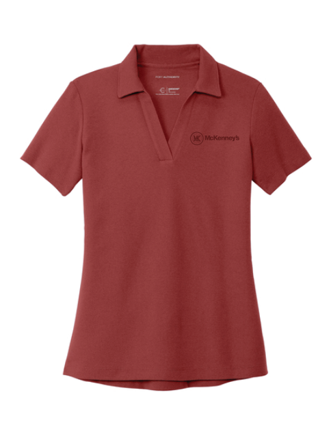 Women's Port Authority® C-FREE® Cotton Blend Pique Polo