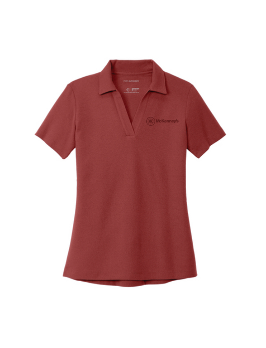 Women's Port Authority® C-FREE® Cotton Blend Pique Polo