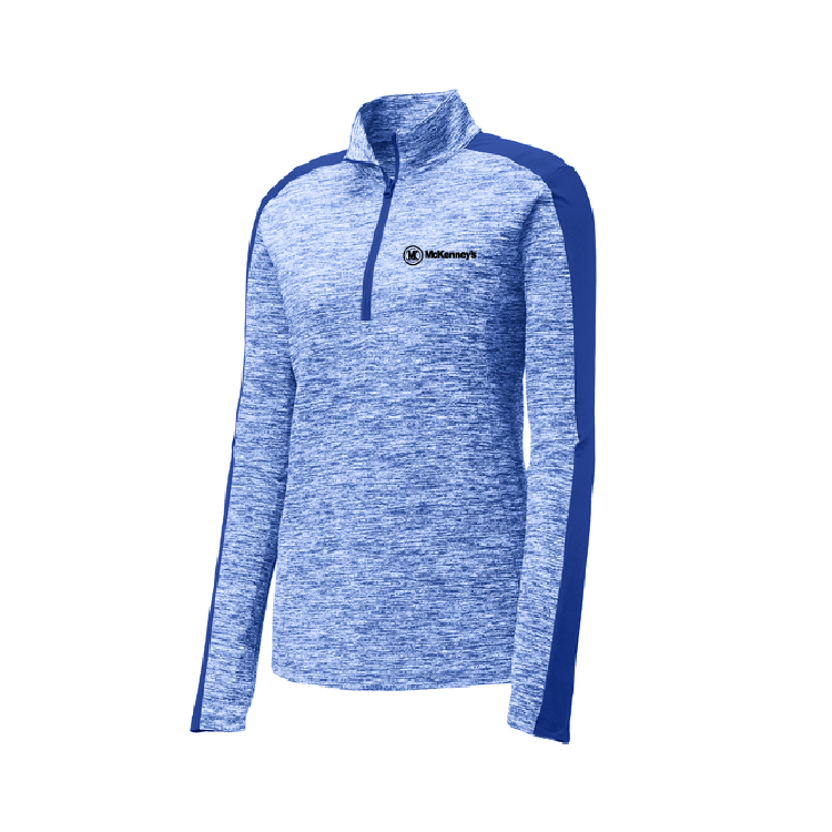 Womens Color Block 1/4 Zip