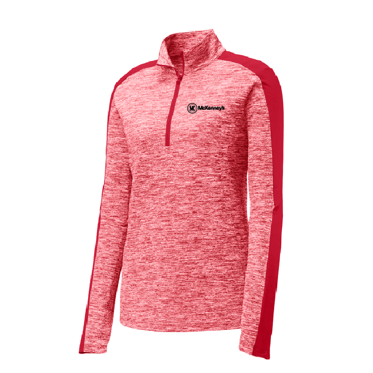 Womens Color Block 1/4 Zip