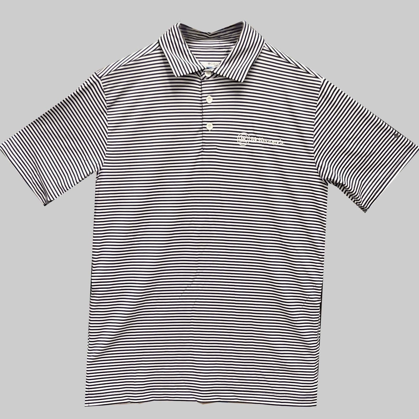 Columbia Striped Club Invite Polo